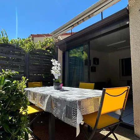 Pavillon Refait A Neuf A Argeles-sur-mer, Climatise Avec Wi-fi, Terrasse Et Piscine, Proche - Fr-1-732-82 Дом отдыха